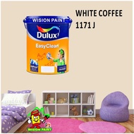 WHITE COFFEE 1171 J ( 5L ) ICI DULUX EASY CLEAN / EASYCLEAN INTERIOR PAINT