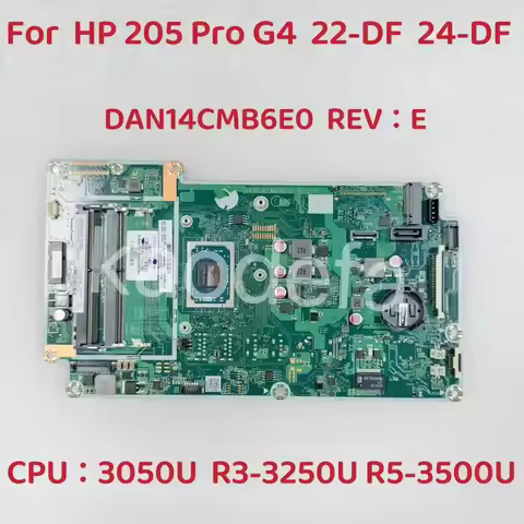 L90522-601 L90521-601 For HP 250 Pro G4 24-DF 22-DF Motherboard CPU 3050U R3-3200U/3250U R5-3500U AM