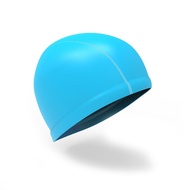 Silicone Swim Cap light blue swimming cap