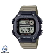 Casio Standard Digital Sand Resin Band Quartz DW-291HX-5A DW291HX-5 200M Men’s Watch