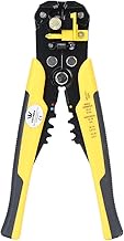 TOPWAY Wire Stripper, 3-in-1 Multifunctional Automatic 10-24 AWG (0.2~6.0mm²) 8 Inch Self-Adjusting 