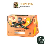 McCoy Mango Peach Flavoured Black Tea 10 Pyramid Tea Bag HandBag Collection 20g