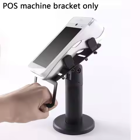 Pos Machine Stand Adjustable Pos Display Holder Rotatable POS Machine Bracket Cashier Display Credit
