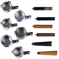 Double Ear Aibo E61 Coffee Machine Handle Powder Bowl Bottomless Funnel 304 Stainless Steel Solid Wo
