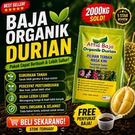 Attia Baja Organik Pokok Durian Udang Merah Duri Hitam Durian Musang King IOI Organic Fertilizer 1kg