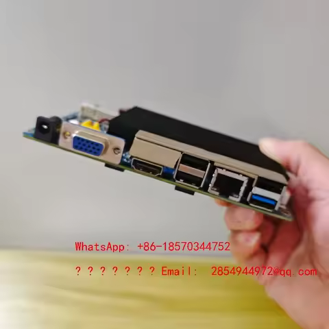 2026 J1900 Mini Host Main Board Miniature Industrial Control Computer X86 Automatic Control Barebone