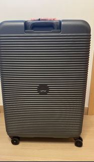 行李箱 DELSEY 黑灰色拉鍊 30吋 行李箱