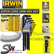 IRWIN 10PC Metric Long Arm Hex Key Set #9097001 Allen Key Set Hex Key Extra Long Allen Key