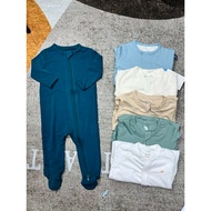 Bamboo fiber Sleepsuit made in America 0-3M