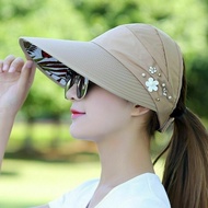 【CC】 Wide Brim Hat Adjustable UV Protection Sport Top Cap Beach