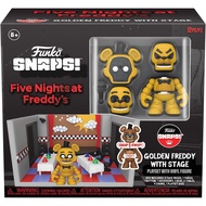 Funko Snaps!: Five Nights at Freddy's - Golden Freddy, Playset