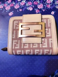 FENDI 短夾 vintage經典皮夾