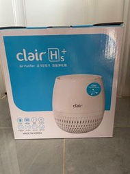 全新包順豐/郵政局，港行clair 空氣清新機，clair HS+等離子空氣，韓國製造 Made in Korea ，空氣淨化機,過濾細菌及病毒減少傷風感冒，適合哮喘及過敏人士使用 ,office，辦