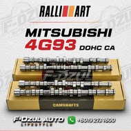 Ralliart Billet Performance Camshaft Mitsubishi 4G93 Twin Cam CA  272° & 280°