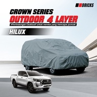 4 Layer Cover Hilux 4X4 Super Outdoor Car Cover Anti UV & Waterproof BRICKS