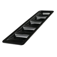 V4Car Hood Air Intake Scoop Vent Louver Cooling Panel Hood Air Intake Panel ABS17X5 Inches