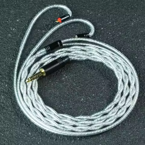 XINHS K12 2 Strands of High Purity Silver Palladium-Plated Headphone Upgrade Cable