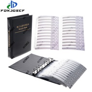 0201 0402 0603 0805 1206 5% Resistor Kit Smd Book  Chip Resistor Assortment Kit FR-07 SMT 170 Values