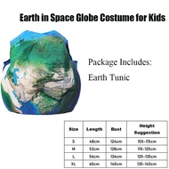 Girl Planet Earth Day Globe Halloween Purim Carnival Fancy Dress Up Boy Round Earth Costume For Chil