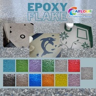EPOXY COLOUR FLAKE Toilet Floor Tabletop CARLOUR DIY