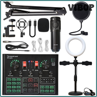 VIBOP New V9XPro BM800 Sound Card Studio Music Set Mixer Noise Reduction Portable Microphone Voice L