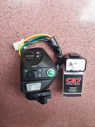 Holder Saklar Kiri Yamaha Costum Variasi Hazard, Pass Beam On Off Lampu Utama , Push On Dim (Layakny