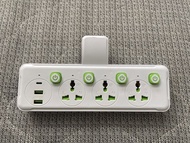 拖板插頭3個位2個USB1個type C