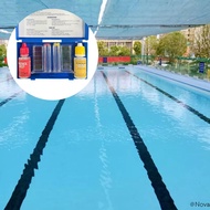Swimming Pool & Spa Test Kit OTO and Phenol Red Test Solutions Maintain The Proper Chemical Balance 