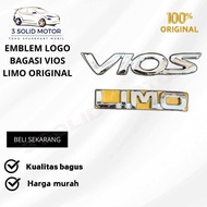 EMBLEM LOGO BAGASI VIOS LIMO ORIGINAL