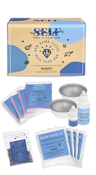 MAD BEAUTY Make It Your Own Bath Bomb Set (Up to 4 Bath Bombs), Self-Care DIY Kit, Floral Fragrance 