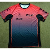 [Spot goods】2025 Newest F1 Racing Suit + Mercedes AMG Petronas Team F1 Jersey + Unisex Summer Short 