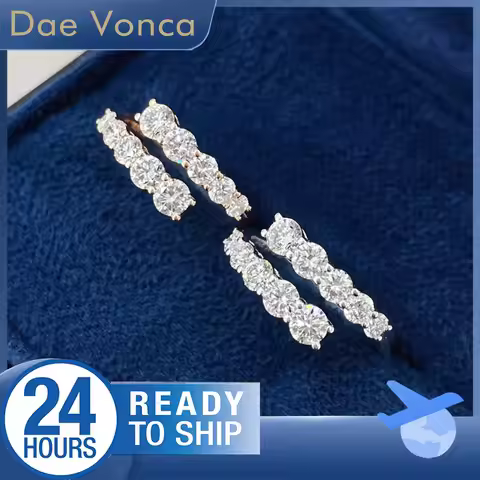 Round Cut Lab Grown Diamond Ring In 18K White Gold Open Shank Double Row Diamond Ring Total 1.21ct H