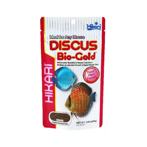Hikari Discus Bio-Gold Fish Food Discus & Tropical Fish Growth & Color Diet 80g