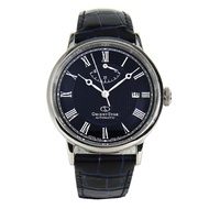 [Watchspree] Orient Men's Orient Star Automatic Sapphire Crystal Dark Blue Leather Strap Watch RE-AU0003L00B
