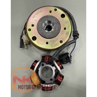 Modenas Elit125/Elit150 Magnet Assy with coil magnet / AC Generator Assy 100% original modenas  (Not