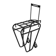 25KG Heavy Duty Steel Bicycle Front Cargo Rack MTB Mountain Bike Luggage Carrier Cycling Front Fork