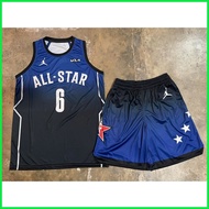 ✒  ◷ 2023 NBA ALL-STAR GAME JERSEY NBA CUT W/ SHORTS | FULL SUBLIMATION JERSEY
