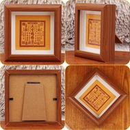 Heaven Official Blessing Fortune Ornaments Money Desktop Money Ornaments Square Palm Treasure Home L