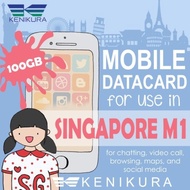 NEW Singapore Sim Card M1 tourist simcard data dan call