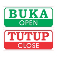 Open Close Acrylic Open Close 1 day ready!