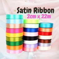 2cm Satin Ribbon Satin Riben Satin Wrapping Gift Packaging Reben Hantaran Reben Hadiah Riben Murah R