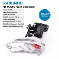 Shimano | 9 Speed Front Derailleur for 27 Mountain Bikes