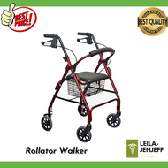 Rollator Walker 4-Wheel Seated - Adult - Heavy Duty