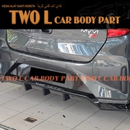 perodua myvi mg3 FL V1 diffuser PU BODYKIT myvi mg3 2021 2022 2023 2024 2025