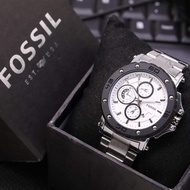 FOSSIL Jam Tangan Pria Rantai Stainless Steel Jam Tangan Pria Tanggal Aktif Terbaru Jam Tangan Pria original