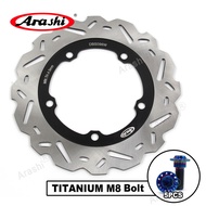 Arashi CNC Rear Brake Disc Disk Rotor For HONDA CTX D 700 CTX700D / CTX DCT ABS 700 2014-2018 / CTX 