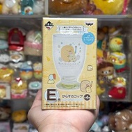 日版 Sumikko Gurashi 角落生物 一番賞 - E獎 炸豬扒 & 炸蝦 玻璃杯 (絕版)