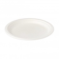 🔥🇸🇬Local Stocks🔥9” Bagsse Plates for Catering Dine In Events Foods Salad Restaurant Cafe Biodegrable