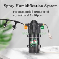 1set Rainforest Ecological Tank Spray Humidification System Mini Intelligent Spray System Aquarium Reptile Spray Equipment