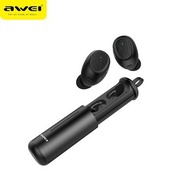 Awei T55 TWS Wireless Sports Bluetooth Earphone with Charging Case